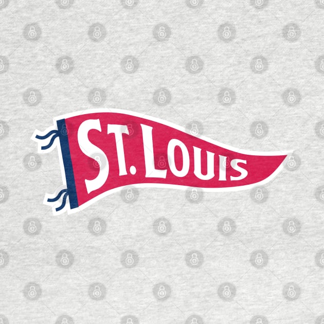 St Louis Pennant - White by KFig21